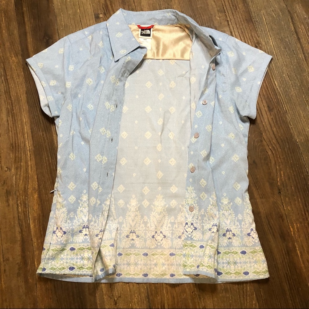 The North Face Button Up Shirt Size M - Picture 7 of 12
